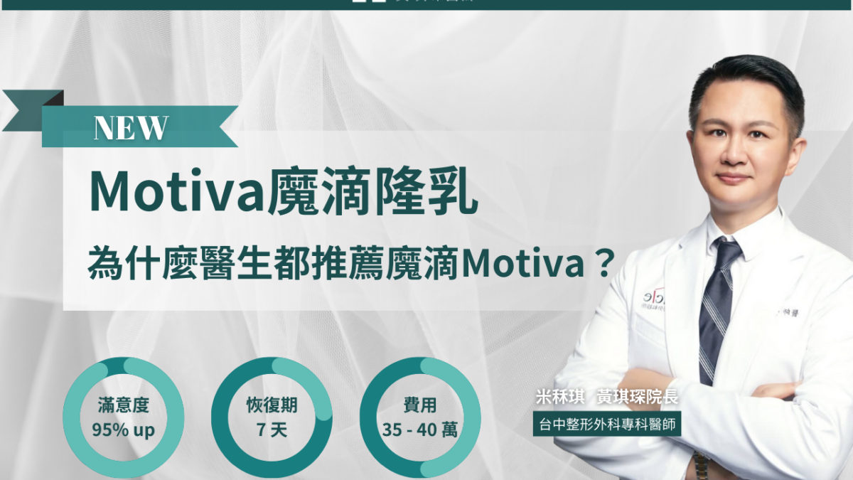 Motiva魔滴隆乳優勢、費用整理，為什麼醫生都推薦魔滴Motiva？